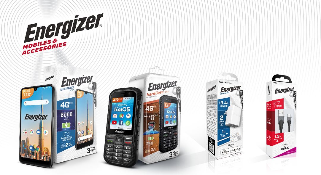 Τα κινητά τηλέφωνα Energizer τώρα και στην Ελλάδα